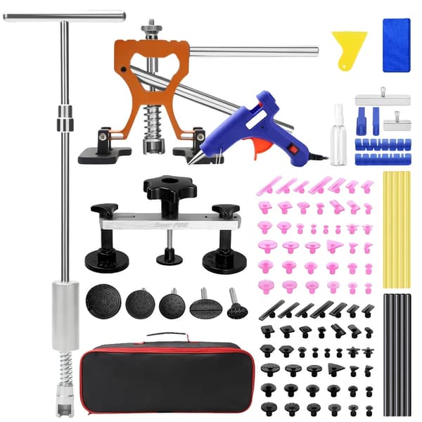 Verktyg för bilbuckelreparation, Snabbfix-kit, Professionell kvalitet,Kit 2---104Pcs