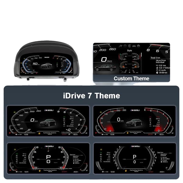 Digitalt Instrumentpanel, GPS Navigation, Smart Forbindelse,E84 standardversion