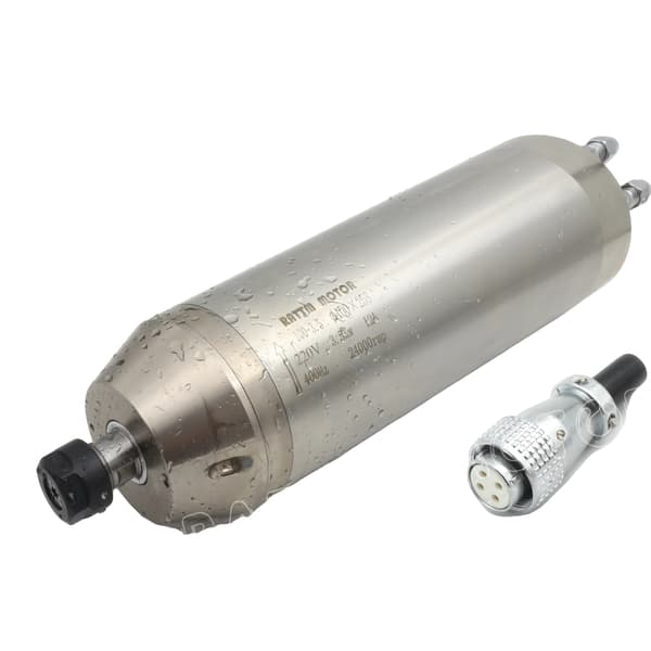 Spindelmotor, Vattenkyld, Högpresterande,220V, Bara spindel