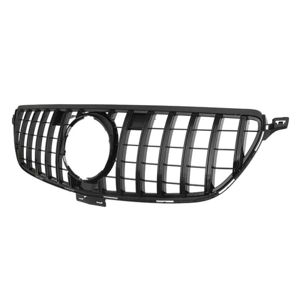 Front Bumper Gitter, GT-R Stil, Direkte Erstatning,glans sort