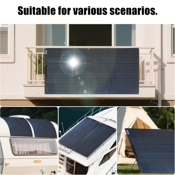Solpanel, Hög Effektivitet, Hållbar Design,1PCS  120W
