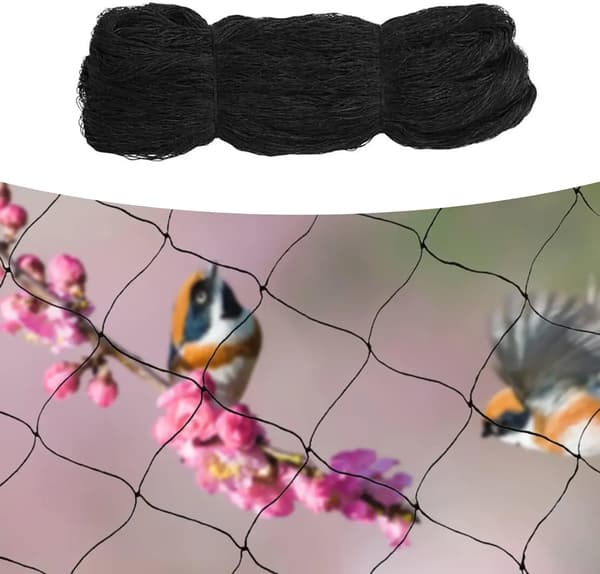 Fågelnät, Hållbart Material, Mångsidigt Skydd,svart
