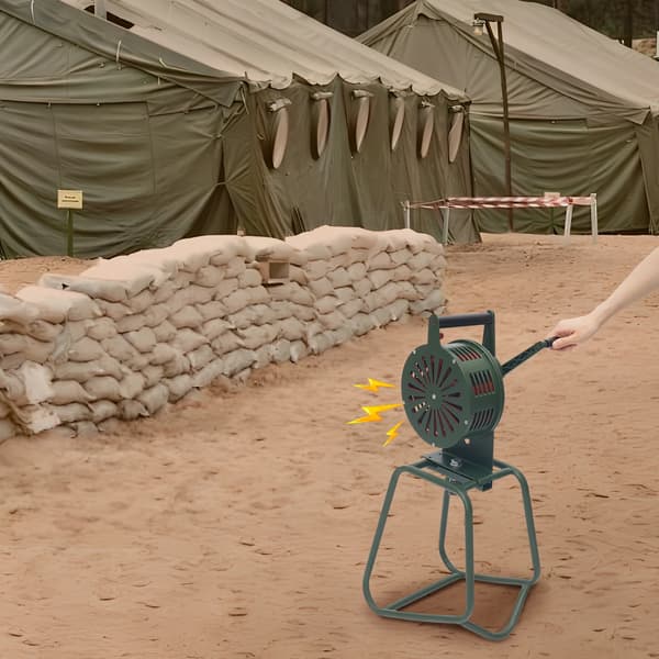 Larm System, Manuell Veva Drift, Hög Ljudnivå,Röd