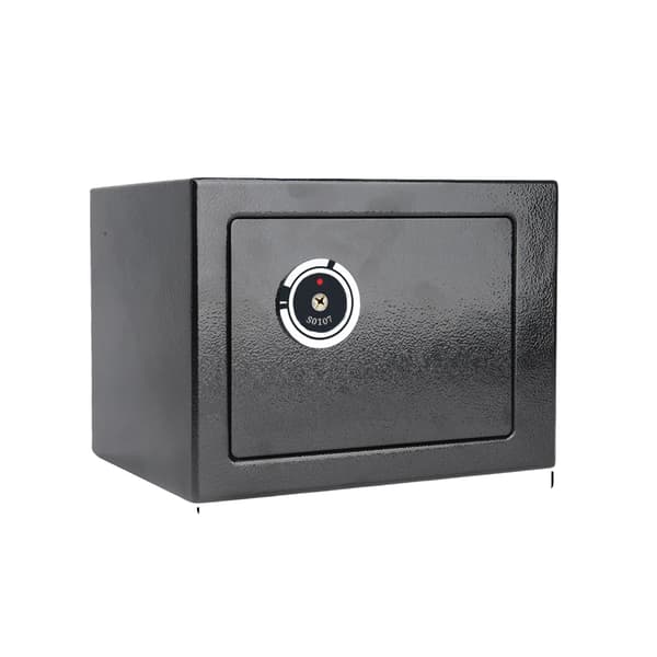 Sikker Mini Safe, Tung Stål Konstruktion, Nøglelås System,Sort