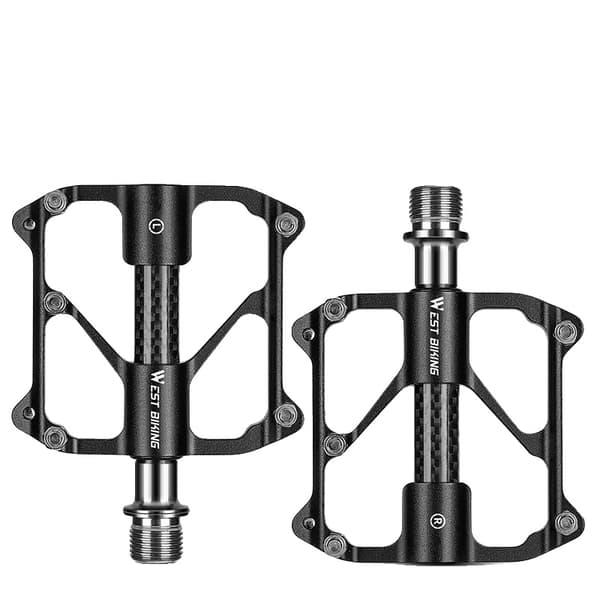 Pedal, Ultralight Design, Titaniumlegering Aksel,114 Titanium Aksel
