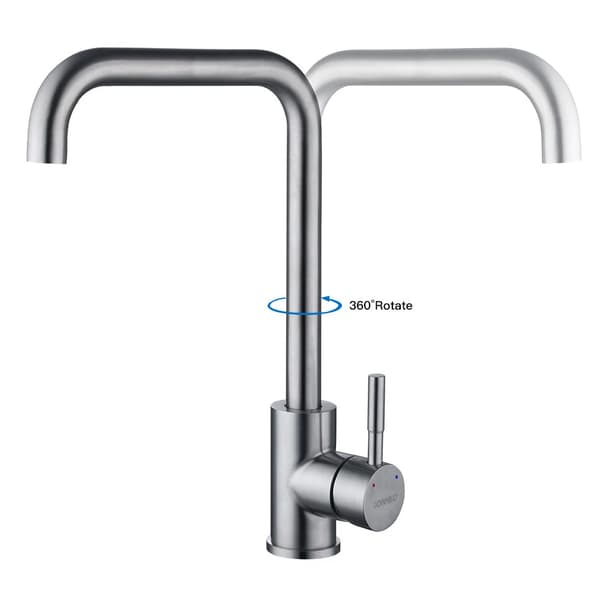 Køkkenarmatur, Rustfrit Stål Konstruktion, Moderne Design,Krom, G3/8