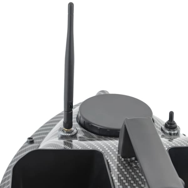 Fiskebaitbåd, GPS-navigation, dual motor kraft,sort