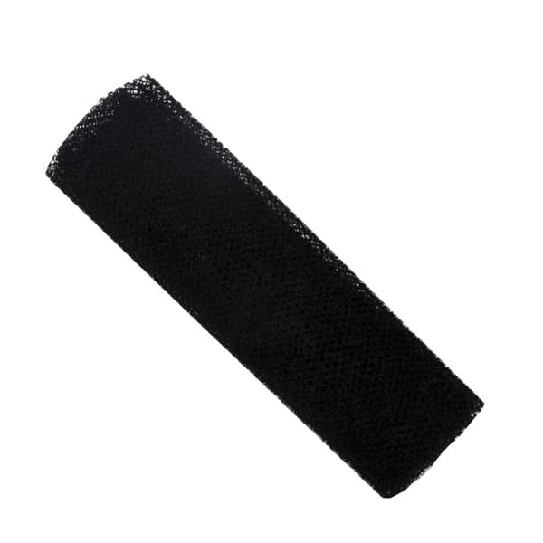 Badsvamp, Nylonmaterial, Elastisk Design,1St Svart