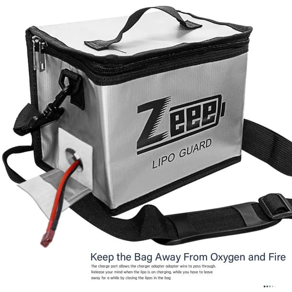 Batteriskyddsbag, Brandsäker Design, Bärbar Förvaring,Som visas