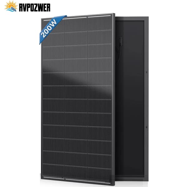 Solpanel, Hög Effektivitet, Hållbar Konstruktion,200W 1Pcs