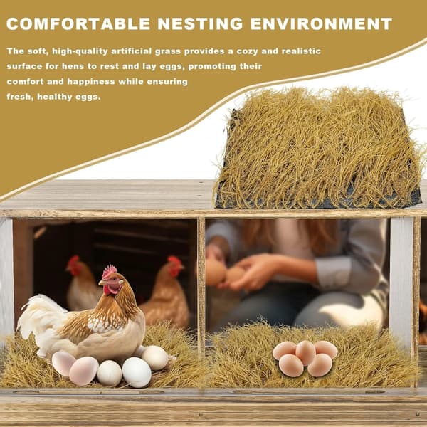 Nesting Pads, Tvättbara, Kompatibla med Små Djur,6PCS