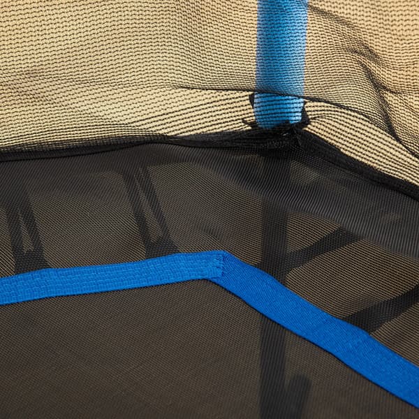 Trampolin, Sikkerhedsnet, Lynlåsåbning,hær grøn