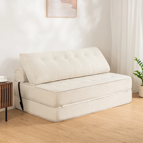 Soffa Bädd, Modern Design, Bekväm Ryggstöd,Vit