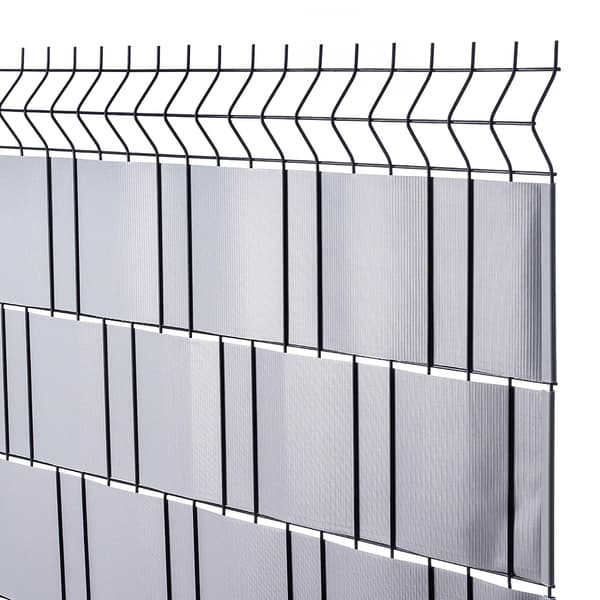 Stängseltejp, 19 cm bredd, 35 m längd, hållbart PVC-material, UV-beständig