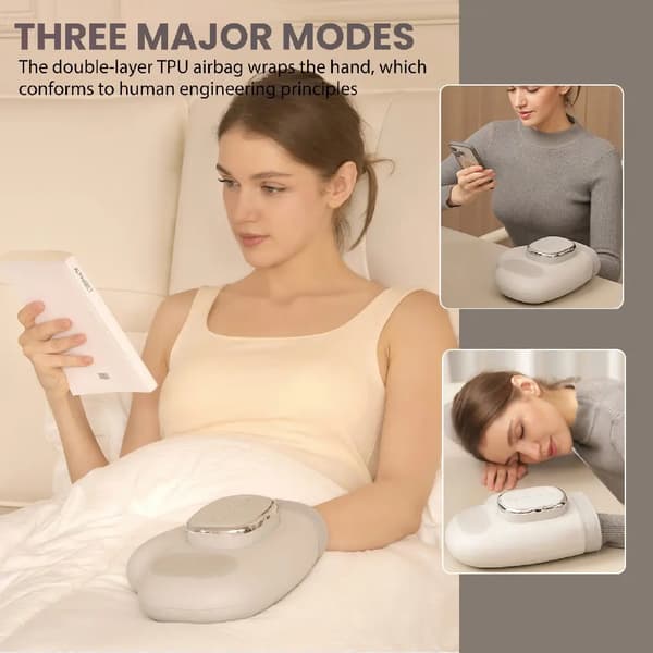 Handmassager, Luftkompression, Vibrationsterapi,Vit