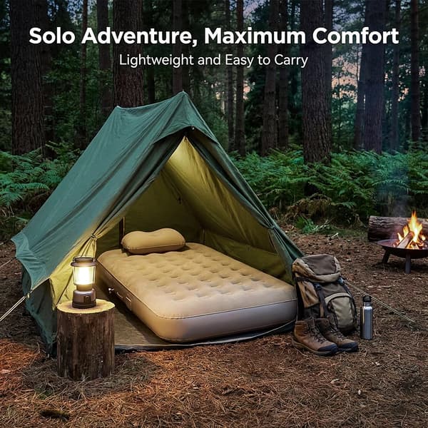 Camping seng, hurtig oppustning, holdbart design,Enkelt