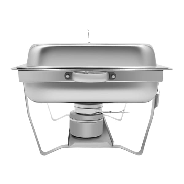Chafing Dish Bufféset, Rostfritt Stål, 9L Kapacitet,Silver
