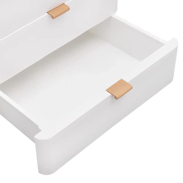 Förvaringslåda, 3 Lådor, Hållbar Design,VIT