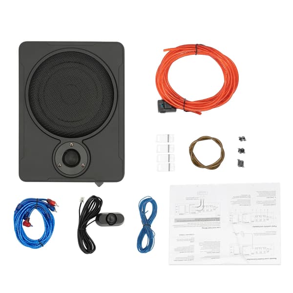 Bilsubwoofer, Under-säte Design, Kraftfull Basprestanda,8"