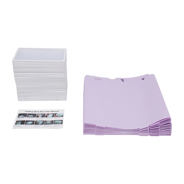 Skoopbevaringsboks, Stabelbar, Foldbar Design,LILLA