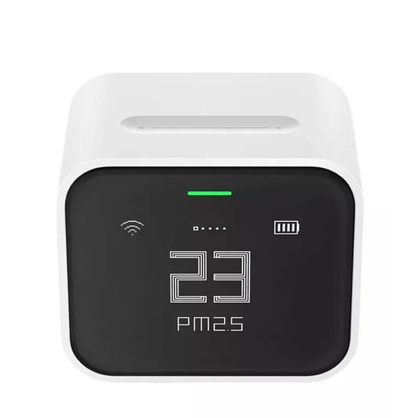 Luftkvalitetsmonitor, 5-i-1 sensor, kompatibel med smart home,1Pcs