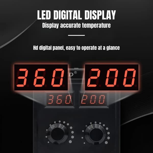 Lödstation, Dubbel Digital Display, Precise Temperaturkontroll,8586D