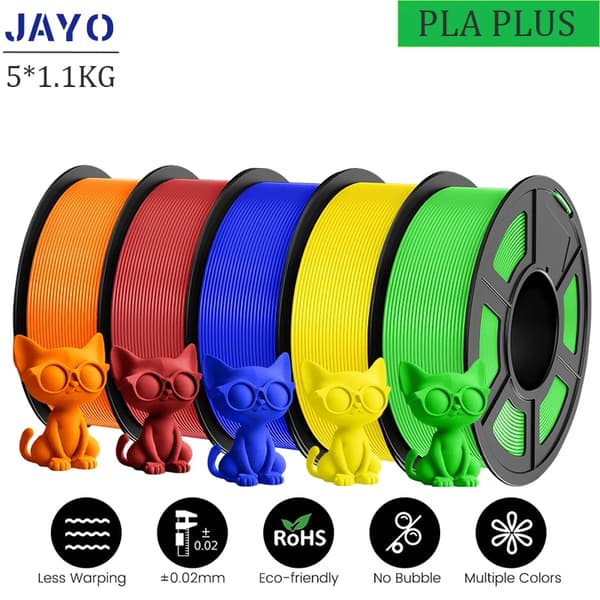 3D-skrivarfilament, PLA-material, miljövänligt,PLAPLUS  5MIX5