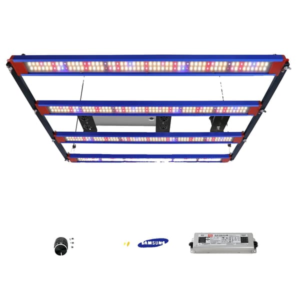 LED Växtbelysning, Full Spektrum, Dimmbar,320W, EU