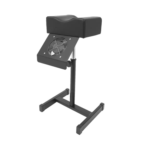 Fodstøtte, Ergonomisk Design, Justerbar Højde,sort