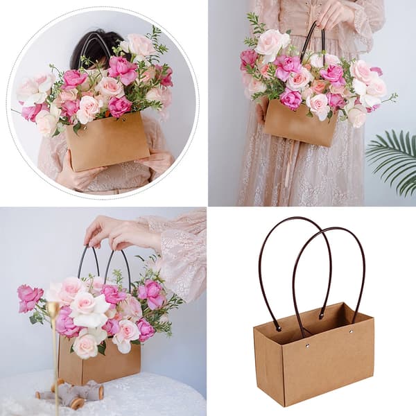 Blomlåda, Bärbar Design, Hållbar Konstruktion,Rosa