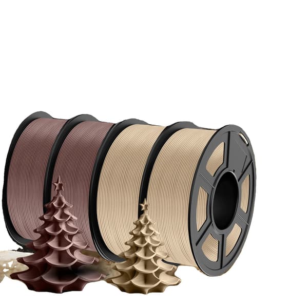 3D Filament, Trätextur, Förbättrad Utskriftskvalitet,2CW-2MW