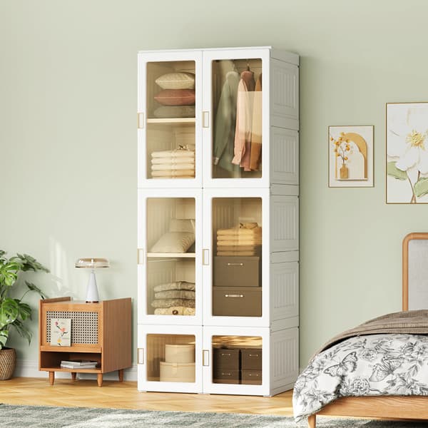 Garderobe, Moderne Design, Nem Montering,HVID