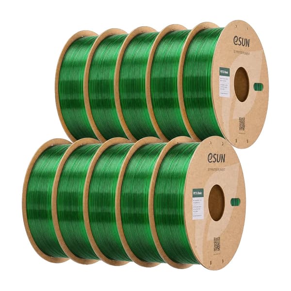 3D Filament, Hög Hållfasthet, Utmärkt Kompatibilitet,Genomskinlig Grön