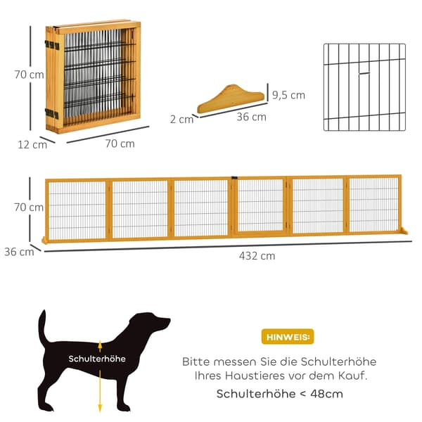 Hundebarriereport, Foldbart Design, Robust Fyrretræ,hær grøn