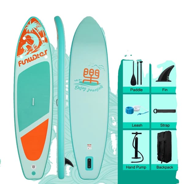 Stand Up Paddle Board, Oppusteligt Design, Holdbart Materiale,SUPFW28C