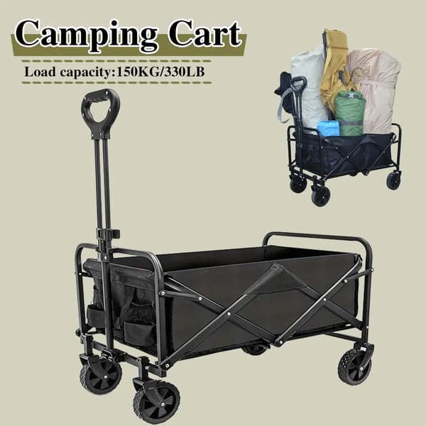 Campingvogn, Høj Kapacitet, Sammenklappeligt Design,Sammenklappelig bil