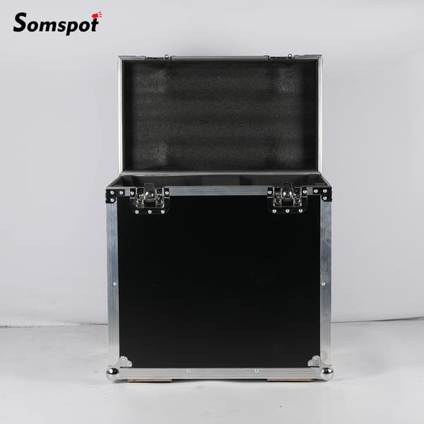 Flight Case, Robust Design, Luftfart Kompatibel,sort
