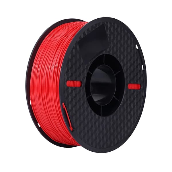 3D-printer filament, holdbart ABS-materiale, kompatibelt med FDM-printere,Rød