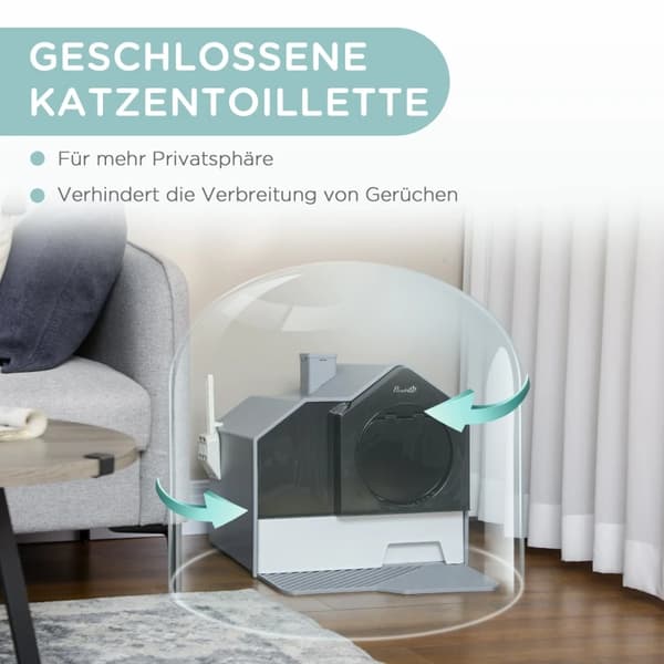 Kattlåda, Ergonomisk Design, Lätt att Rengöra,armégrön