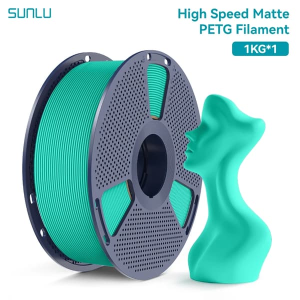 3D Filament, Højhastighedsprint, Tangle-Free Design,Mintgrøn