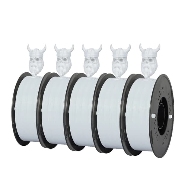 3D Filament, Hög Hastighet PETG, 1.75mm Diameter,PETG Vit