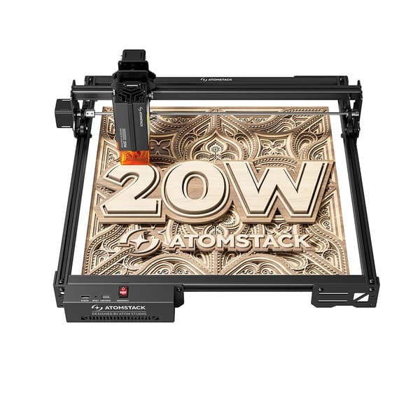 Laser Cutter, Høj Præcision, Alsidig Materialekompatibilitet,A20 PRO V2 EU