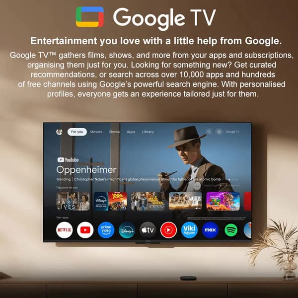 Multimedia Streaming Enhed, 4K Streaming, Dolby Vision Understøttelse,Mi TV Box S 3. generation, EU stik