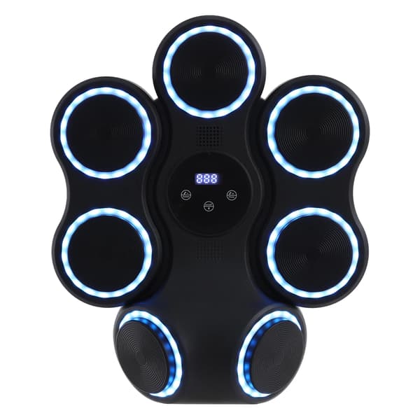 Smart Boksetræner, Bluetooth-forbindelse, Musikfunktioner,sort