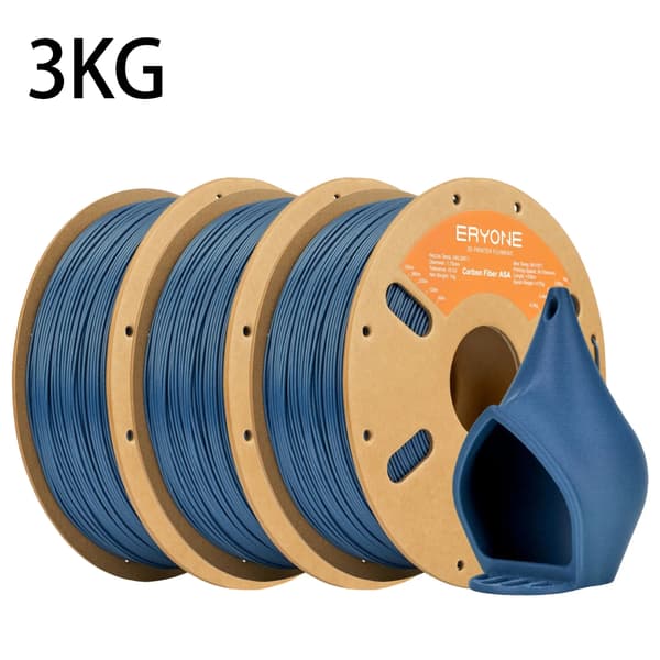 3D-skrivarfilament, ASA-material, hög styvhet,ASA-CF Blå