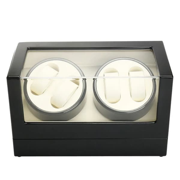 Ur-vindue, holder 4 ure, moderne design,sort