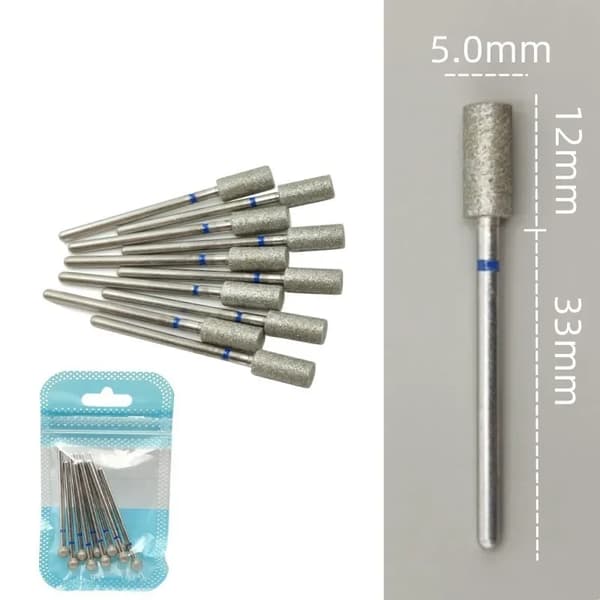 Diamant Negle Boremaskine Bits, 10-Piece Sæt, Rustfrit Stål Materiale,112-050M