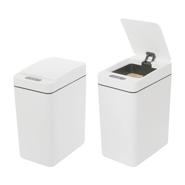 Sensor Affaldsbeholder, Automatisk Låg, Lugt Kontrol,Beige