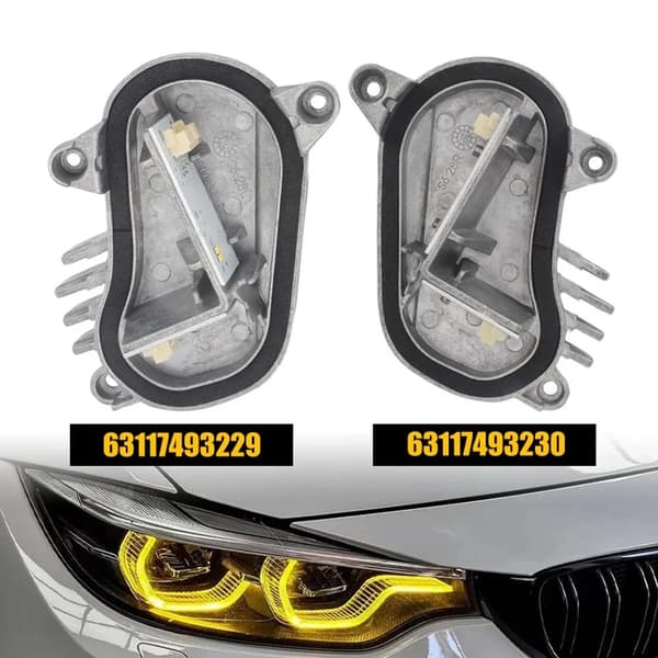 LED-moduler, Gult ljus, Enkel installation,2PCS