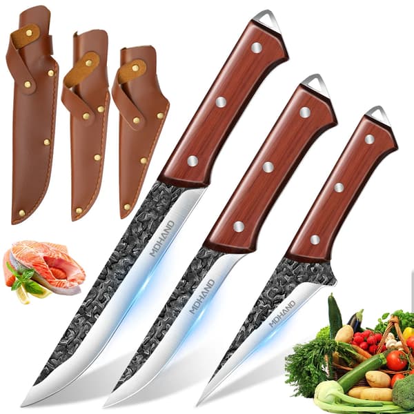 Boningkniv, Rostfritt Stål, Ergonomiskt Handtag,C